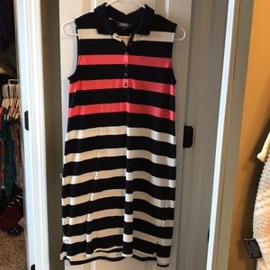 Lands End striped dress